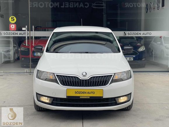 SÖZDEN AUTO'DAN 2015 SKODA RAPİD 1.6TDI ELEGANCE/658.000TL KREDİ