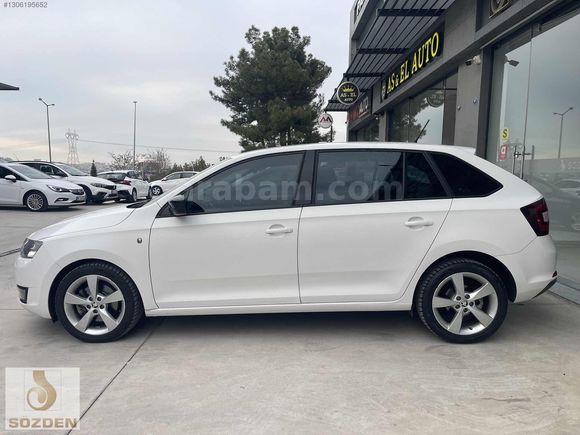 SÖZDEN AUTO'DAN 2015 SKODA RAPİD 1.6TDI ELEGANCE/658.000TL KREDİ