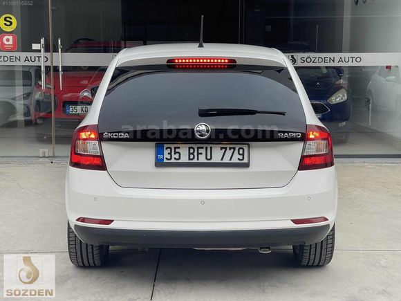 SÖZDEN AUTO'DAN 2015 SKODA RAPİD 1.6TDI ELEGANCE/658.000TL KREDİ