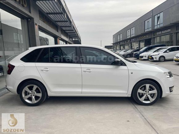 SÖZDEN AUTO'DAN 2015 SKODA RAPİD 1.6TDI ELEGANCE/658.000TL KREDİ