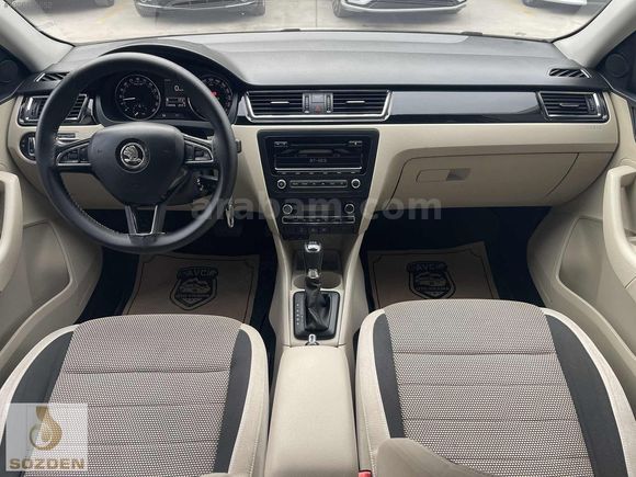 SÖZDEN AUTO'DAN 2015 SKODA RAPİD 1.6TDI ELEGANCE/658.000TL KREDİ