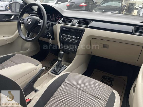 SÖZDEN AUTO'DAN 2015 SKODA RAPİD 1.6TDI ELEGANCE/658.000TL KREDİ