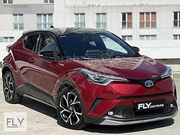FLY 2018 TOYOTA C-HR 1.8 HYBRİD DYNAMC+SAFETY SENSE KREDİ İMKANI