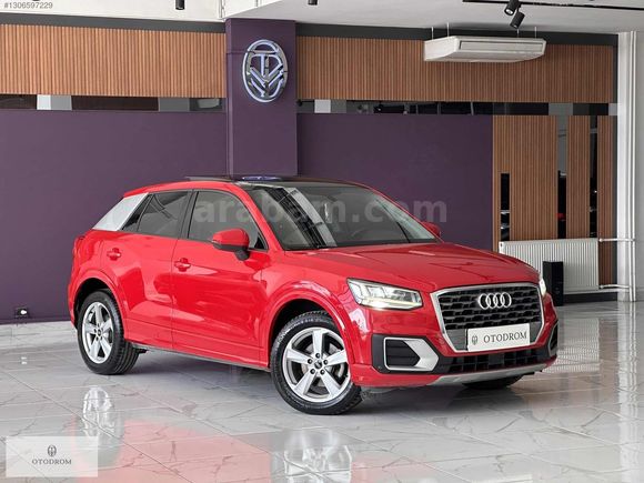 2020 AUDİ Q2 HATASIZ BOYASIZ CAM TAVANLI 30 TDI SPORT KIRMIZI