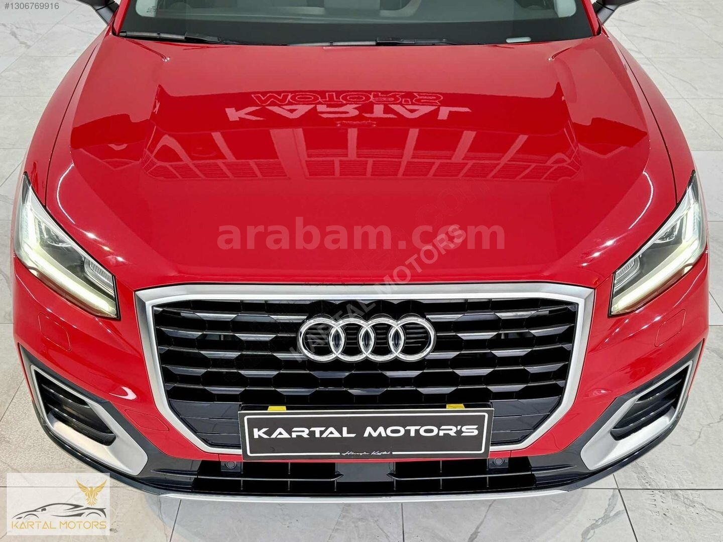 Galeriden Audi Q2 30 TDI Design 2020 Model Aydın 63.000 km Kırmızı 4