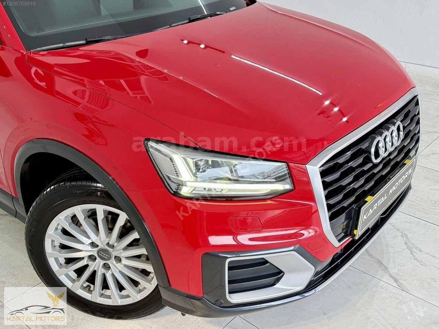 Galeriden Audi Q2 30 TDI Design 2020 Model Aydın 63.000 km Kırmızı 5