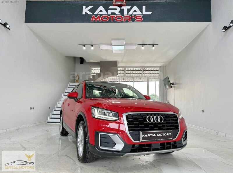 Galeriden Audi Q2 30 TDI Design 2020 Model Aydın 63.000 km Kırmızı