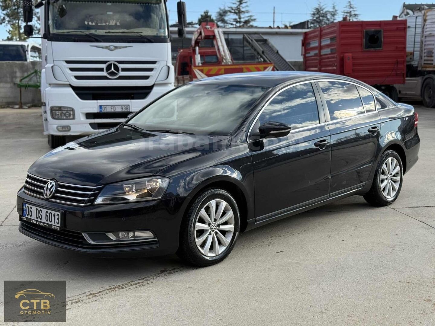 Galeriden Volkswagen Passat 1.6 TDi BlueMotion Trendline 2013 Model Kırşehir 218.000 km Siyah 2
