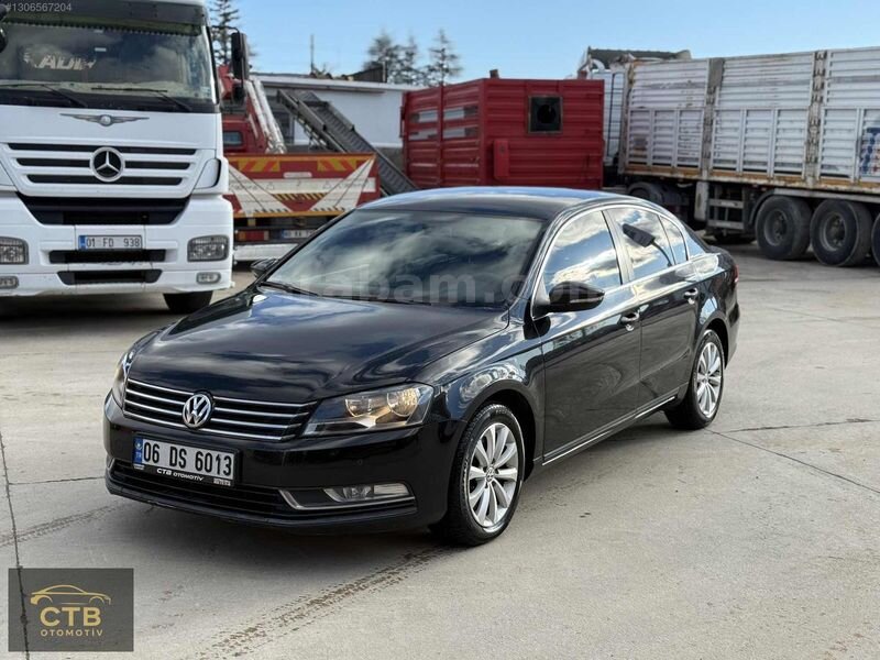 Galeriden Volkswagen Passat 1.6 TDi BlueMotion Trendline 2013 Model Kırşehir 218.000 km Siyah
