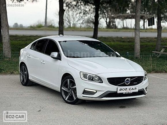 BOZCAR 2015 VOLVO S60 R-DESİGN HATASIZ BOYASIZ 147 BİN KM OTOMTK