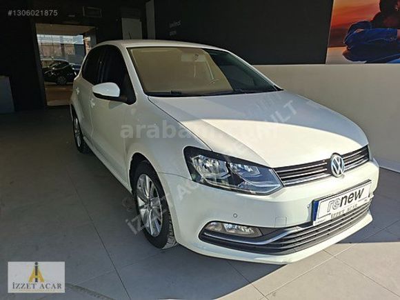 İZZET ACAR DAN 2016 VW POLO 1.4TDI BMT COMFORTLINE PARK SENSÖRLÜ
