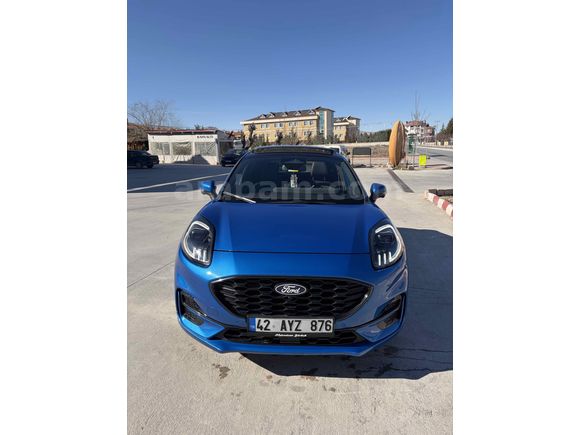 Sahibinden Ford Puma 1.0 EcoBoost Hybrid ST-Line X 2024 Model Konya  15000 km Mavi (metalik)