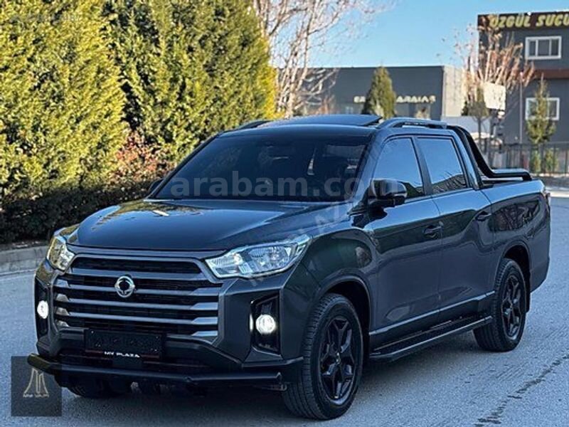 Galeriden KGM SsangYong Musso Grand 2.2 D Platinum Plus 2023 Model Eskişehir 45.000 km Gri
