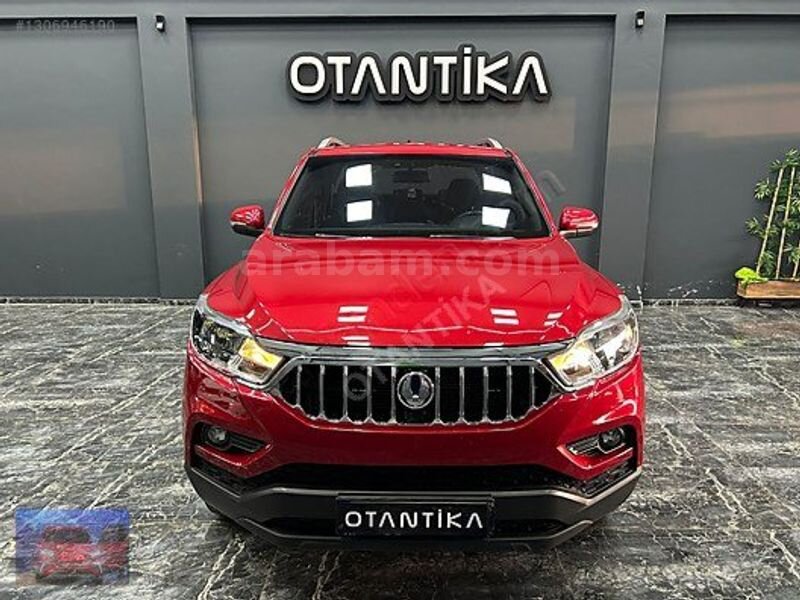 Galeriden KGM SsangYong Musso Grand 2.2 D Platinum 2021 Model Sivas 75.000 km Kırmızı