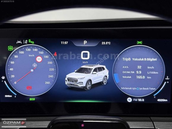 ÖZPAM 2.EL'DEN 2024 CHERY TİGGO 8 PROMAX EXCEPTİONAL DCT 145 BG