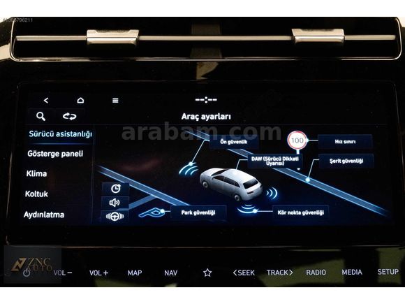 **ZNC AUTO** 2023 MDL HYNDAİ TUCSON ELİTE PLUS SRVS BKMLI