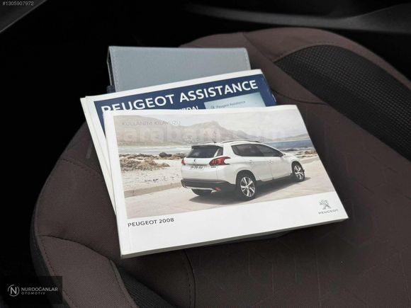 Nurdoğanlar'dan 2015 Peugeot 2008 Active Otomatik '69.700Km