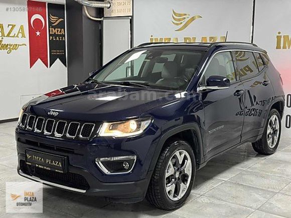 İMZA PLAZA'DAN 2017 JEEP COMPASS 1.4 LİMİTED 4X4 HATASIZ 93K KM
