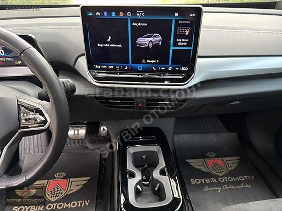 VOLKSWAGEN ID.4 PURE 125 KW HATASIZ BOYASIZ CAM TAVAN