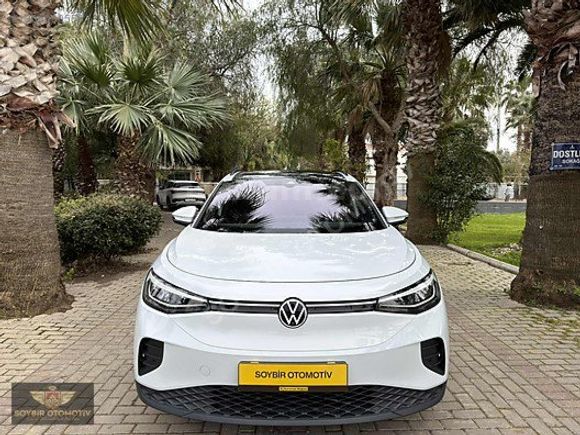 VOLKSWAGEN ID.4 PURE 125 KW HATASIZ BOYASIZ CAM TAVAN