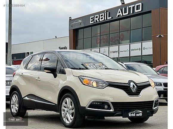 ERBİL AUTO'DAN 2016 RENAULT CAPTUR İCON OTOMATİK 0.68 KREDİ