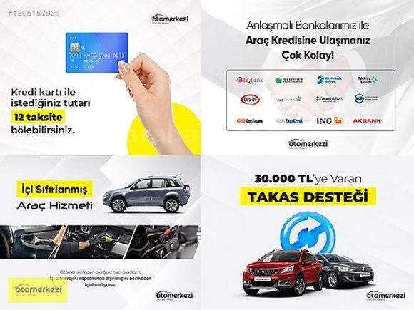 OTOMERKEZİ'NDE 0.79 İLE 12 AY KREDİ-K.KARTI 12 TAKSİT - CAPTUR