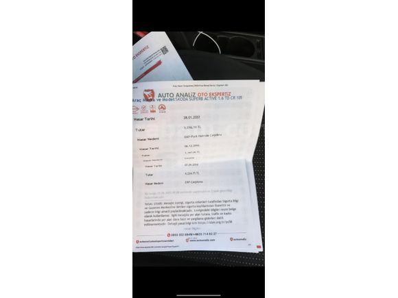 Sahibinden Skoda SuperB 1.6 TDI Active 2012 Model