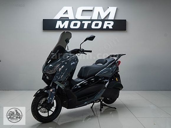 ACM MOTOR'DAN MAX PRO 125 K.KARTINA 12 TAKSİT İMKANI