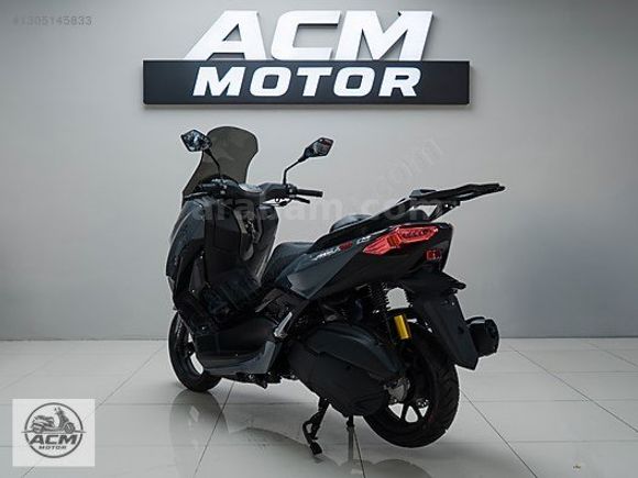 ACM MOTOR'DAN MAX PRO 125 K.KARTINA 12 TAKSİT İMKANI