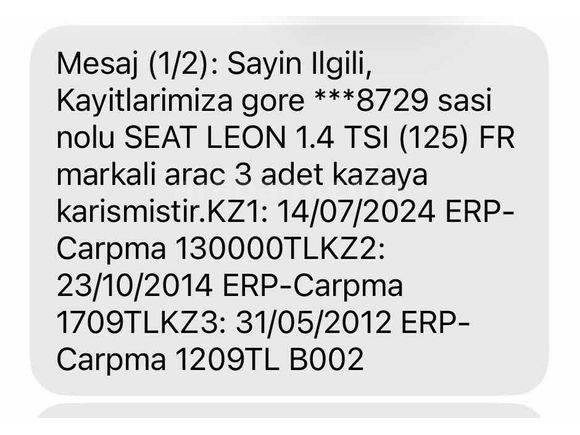 ACİLL SATILIK Seat Leon 
