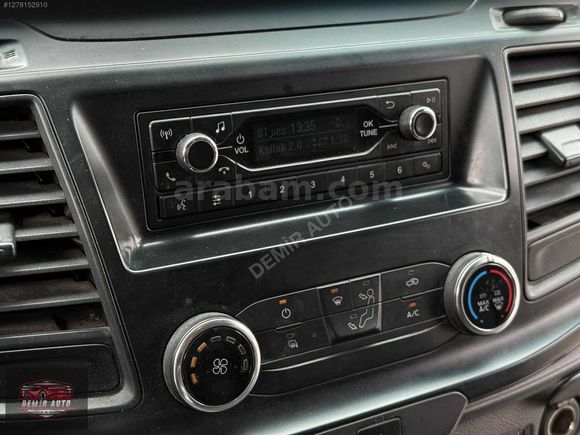 DEMİR AUTO'DAN 2018 FORD CUSTOM FRİGOLU KARTA 12 TAKSİT