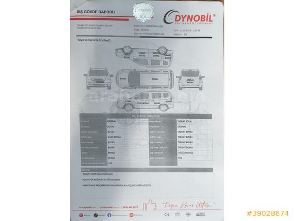 Partner 1.9 D 170 C - 5 Koltuk