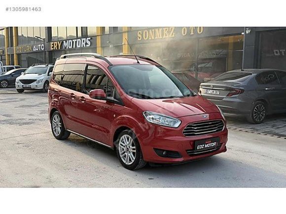 2018 163 BİN KM'DE 1.5 95 PS SIFIR AYARINDA COURİER TİTANİUM..