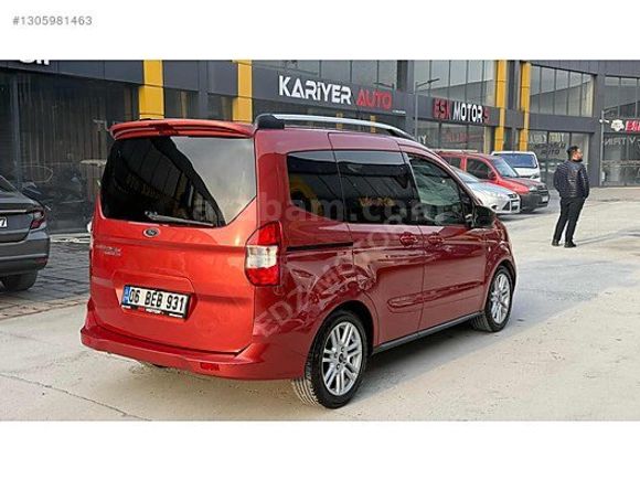 2018 163 BİN KM'DE 1.5 95 PS SIFIR AYARINDA COURİER TİTANİUM..