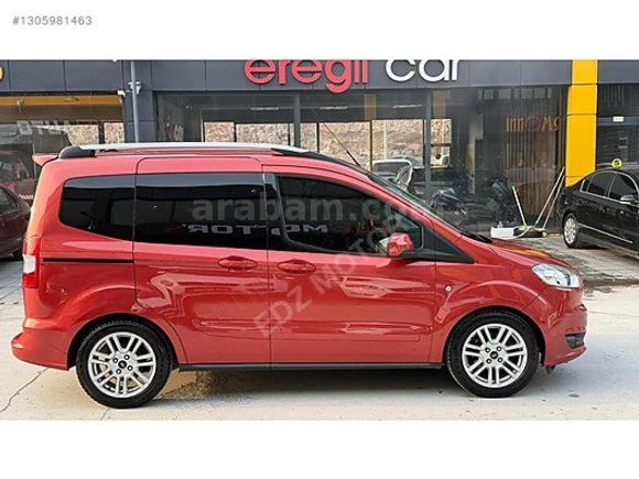 2018 163 BİN KM'DE 1.5 95 PS SIFIR AYARINDA COURİER TİTANİUM..