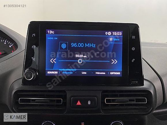 KAMER DEN 2020 PEUGEOT RİFTER 1.5BLUEHDİ ACTİVE SKYPACK DİZEL MT