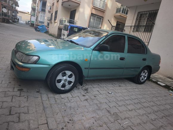 Sahibinden Toyota Corolla 1.3 XE 1997 Model  320.000 km Yeşil