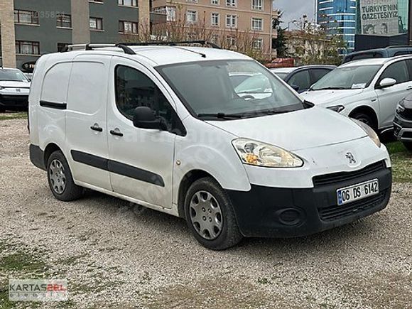FIAT BAYİSİ KARTAŞ A.Ş'DEN 2014 PEUGEOT PARTNER VAN 1.6 HDİ 90HP