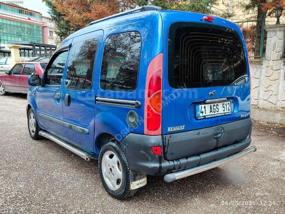 COŞKUN OTOMOTİVDEN KANGOO PAMPA OTOMOBİL RUHSATLI 1.4 BENZİN LPG