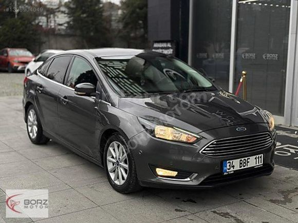 BORZ MOTOR %0,99KREDİ 2018 FORD FOCUS 1.5 TDCİ TİTANİUM OTOMATİK