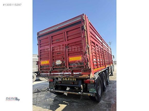 DERE OTOMOTİV'DEN 2010 MODEL SERİN DAMPER DORSE 8.40 ÇİFT PİSTON
