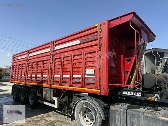 DERE OTOMOTİV'DEN 2010 MODEL SERİN DAMPER DORSE 8.40 ÇİFT PİSTON