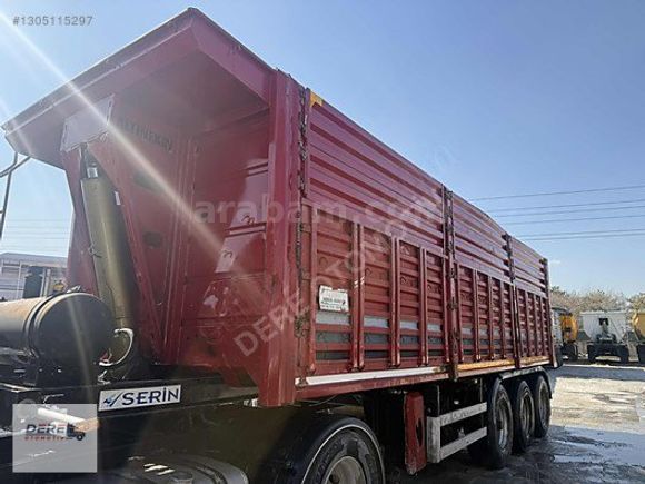 DERE OTOMOTİV'DEN 2010 MODEL SERİN DAMPER DORSE 8.40 ÇİFT PİSTON