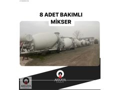 AKKAYA'DAN 8 ADET BAKIMLI MASRAFSIZ TEMİZ MİKSER