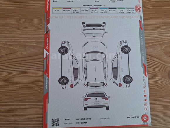 Sahibinden Citroen C3 1.2 PureTech Feel 2021 Model