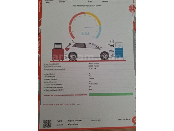 Sahibinden Citroen C3 1.2 PureTech Feel 2021 Model