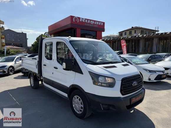 RUŞAN'dan 2019 Transit Çift Kabin HATASIZ BOYASIZ %20 KDV