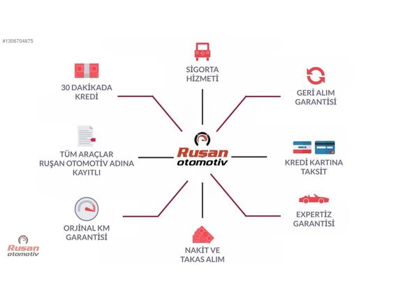 RUŞAN'dan 2019 Transit Çift Kabin HATASIZ BOYASIZ %20 KDV