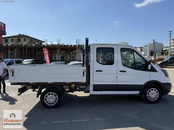 RUŞAN'dan 2019 Transit Çift Kabin HATASIZ BOYASIZ %20 KDV