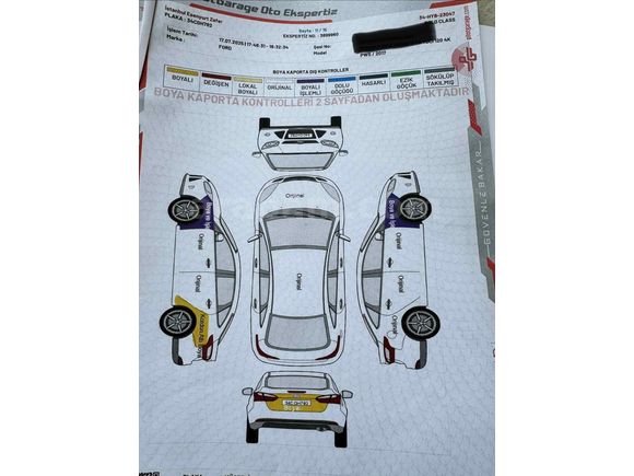 Memurdan Ford Focus 1.5 TDCi Trend X 2017 Model 